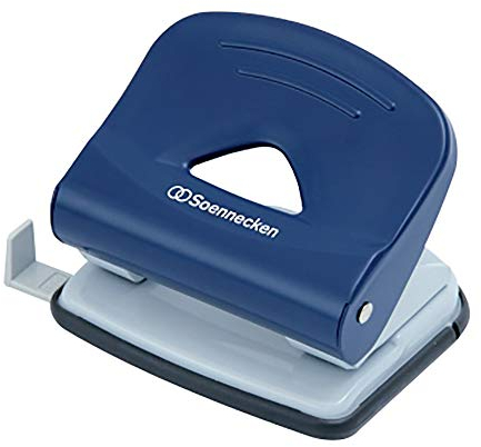 Soennecken Locher 3277 bis 25Blatt Metall blau