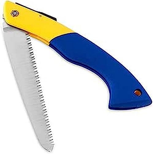 Kinzo Handsäge Astsäge - 180mm klappbar - 3-fach geschliffen - Anti-Rutsch-Griff