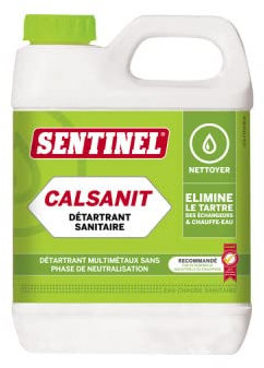 Disincrostante CALSANIT - Tanica 1L - SENTINEL : CALSANIT 1L
