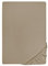 biberna Feinjersey-Spannbetttuch 0077144 Taupe 1x 90x190 cm - 100x200 cm
