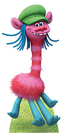 STARL Cut Outs Goofy Grin Cooper Giraffe Like Troll, Multi-Colour