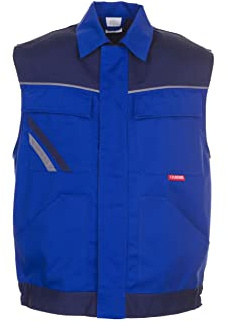 Planam 2360064 Herren Highline Weste, kornblau marine zink, Größe XXXL