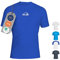 iQ-UV Herren UV 300 Slim Fit Kurzarm T-Shirt, blau (Dunkelblau), XL (54)