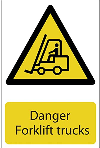 Draper 72360 ' Danger Forklift Trucks' Hazard Sign