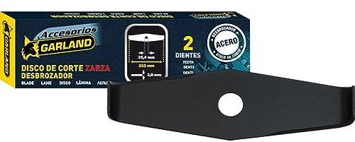 Garland 7100310352 - Disco 2 Dientes 305 mm. Ø para Desbrozadora