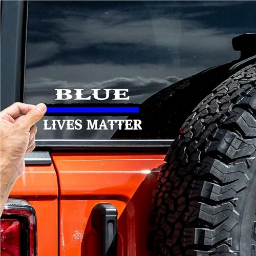 Blau Leben Materie (26) dünn blau Line Cop Polizei Sheriff Trooper Vinyl Aufkleber Aufkleber Auto Fenster # bluelives