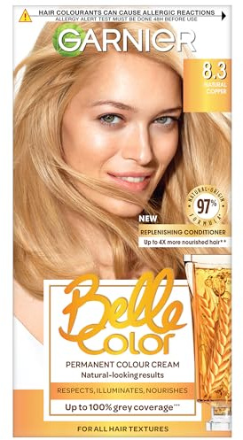 Garnier Belle Color 8.3 Natural Copper Blonde Hair Dye