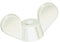 Kunststoff Flügelmutter M6 Nylon Natur 10 Stück Typ 1