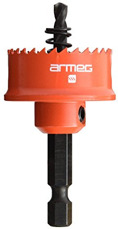 Armeg SSH032 32 mm Sheet Steel Holesaw, Red