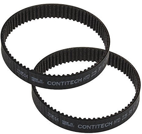 First4Spares, Toothed Drive Belts for Bosch Planers, PHO15-82, PHO16-82, PHO20-82, GHO14.4V, GHO18V, PHO1, PHO100, Pack of 2, 74 mm