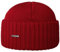 Stetson Northport Wintermütze aus Merinowolle - Mütze Made in Italy - Seemannsmütze für Damen/Herren - Wollmütze Herbst/Winter - Merinomütze rot One Size