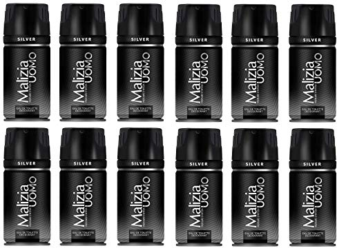 MALIZIA UOMO SILVER deodorant 12x 150ml