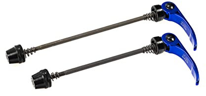 Fahrrad Schnellspanner Set vorn und hinten blau MTB Trekking Bike
