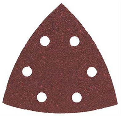 Bosch Professional Schleifblätter für Dreieckschleifer Holz und Farbe (50 Stück, 93 mm, Körnung 40, C470), 2608607878, Blau