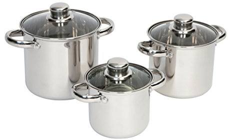 Camp-Gear - Casseroles - Royal Plus - 3 pcs - Inox