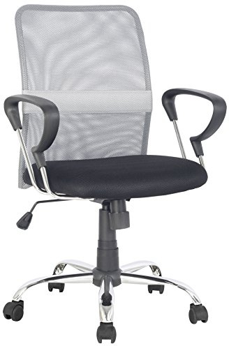 SixBros. Bürostuhl Grau/Schwarz - H-8078F-2/2060