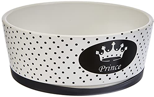 Ferplast Alya Ceramic Feeding Bowl for Cats and Dogs, 18.3 x 7.2 cm, 1.1 Litre