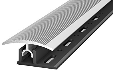 Prinz Profi-Tec MASTER Übergangsprofil -Für Belagstärken von 7 -15 mm silber 100cm 34 mm