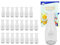 MamboCat 24er Set Weck Gläser 530ml 1/2 Liter Saftflasche mit 24 Glasdeckeln inkl. Gelierzauber Rezeptheft I Original Weck Glasflasche I Einweckflaschen mit Deckel für Säfte Saucen Öle UVM