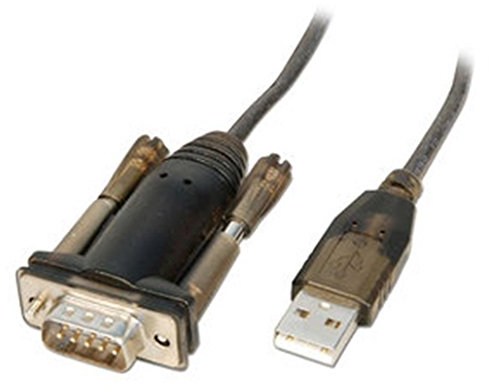 LINDY 42855 - Adaptador USB a RS-232 (Macho/Macho, 1.5 m)