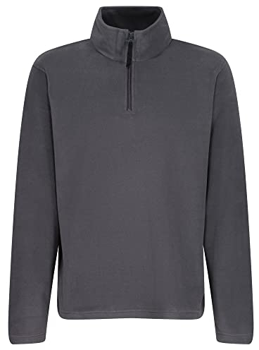 Regatta Herren Micro-Fleecejacke mit Reißverschluss am Hals, Robbengrau, M UK
