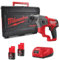 Milwaukee FUEL Akku Bohrhammer, M12CH/2.0 Ah mit HD Box