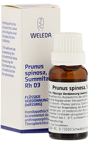 Prunus Spinosa Summitates RH D3, 20 ml