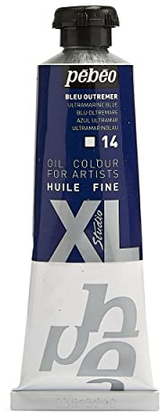 Pebeo - Óleo fino XL 37 ML - Pintura al óleo Azul - Pintura al óleo Pebeo - Azul ultramar 37 ml