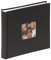 walther design Fotoalbum schwarz 200 Fotos 10 x 15 cm Memo-Einsteckalbum mit Cover-Ausstanzung, Fun ME-110-B