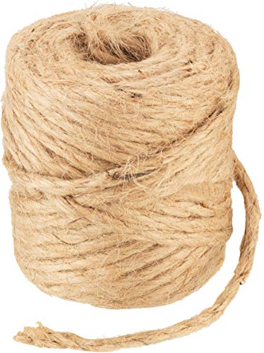 Sunflower FLOR78702 Spago in Iuta, Naturale, 4 mm x 20 mt
