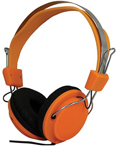 Soundlab Fashion Colours Stereo Headphones Orange