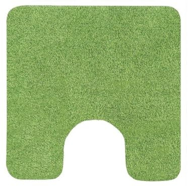 Spirella – Badematte – Weiche und Bequeme Acryl-Badezimmermatte – Ideal fürs Badezimmer – rutschfest und saugfähig – Elegantes Design – 55 x 55 cm – Grün