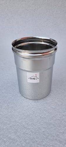 Manguitos de tubo de acero inoxidable AISI 304 19 x 0,5 mm Flex – rígido, 150