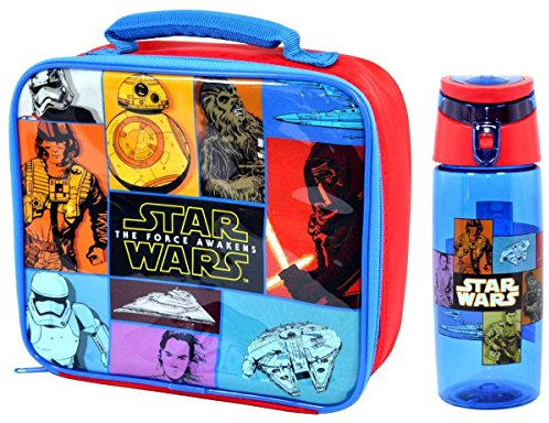Star Wars Force Awakens''The Retro-Brotdose Bag.Box und Tritan Flasche (500 ml)/Episode 7