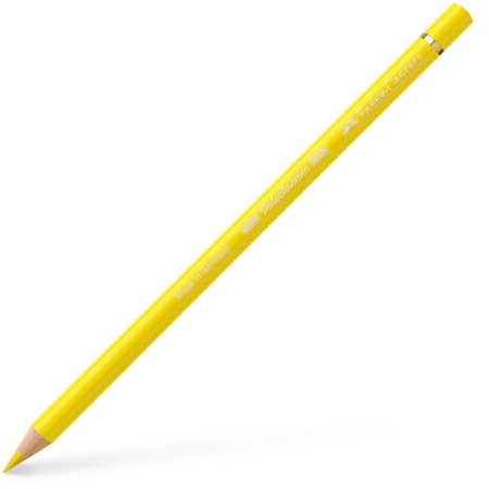 Faber-Castell Art & Graphic Polychromos Colour Pencil, (106), Light Chrome Yellow, for Art, Craft, Drawing, Sketching, Home, School, University, Colouring