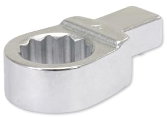 KS Tools Einsteck-Ringschlüssel 9x12mm 516.2313 13mm I Ringschlüssel mit Stiftsicherung I Verchromt I 12-Kant Spezialwerkzeug I Für Drehmomentschlüssel