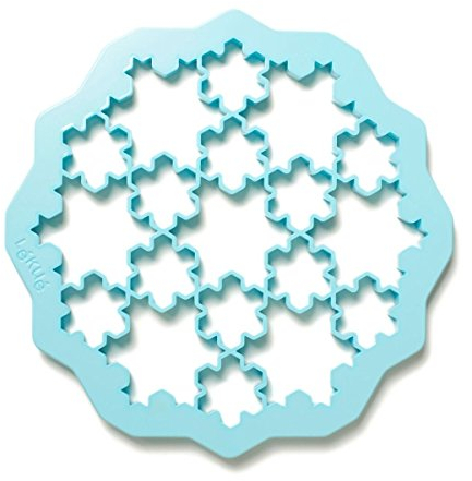 Lékué Keksausstecher, blau, 24,3 cm, Bunt