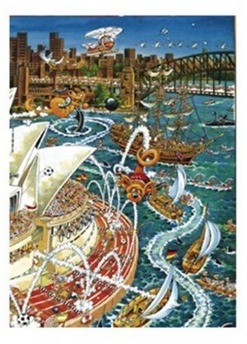 Puzzle Ryba, Sailing Down Under - 1000 Teile, gelegte Größe: 48 x 68 cm