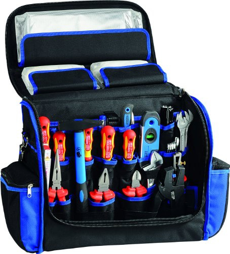 Heytec Heyco 50848002600 Elektrikertasche mit VDE- Werkzeugsortiment, 26-teilig