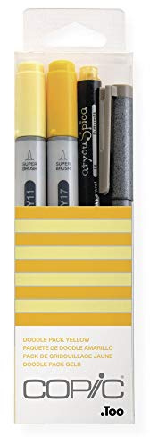 Copic Marker DPYEL Doodle Pack, Yellow