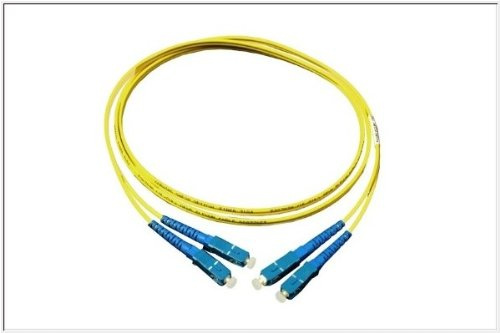 Alcasa LW-915SC Glasfaserkabel 15m LSZH OS2 2X SC gelb - Glasfaserkabel (15m, LSZH, OS2, 2X SC, 2X SC, Gelb)