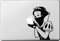 Netspower® Cartoon Figure Design II Vinyl Decal Sticker Power-up Art Black for Apple MacBook Pro/Air 13 15 Inch - Snow White 5