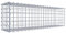 GABIONA | Paniers en Gabion carré | Paniers en Treillis résistants aux imtempéries | Dimensions 100L x 30h x 20P centimètres