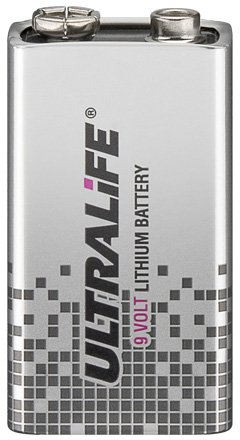 Ultralife Lot de 10 piles au lithium 9 V (SLM 9 V) 9 V