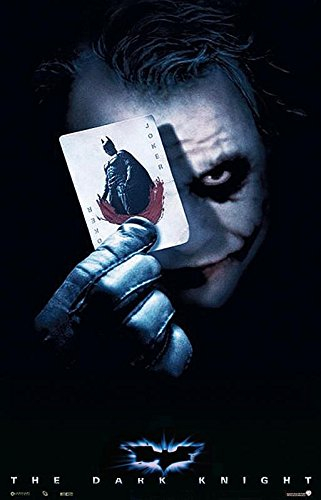 Batman - The Dark Knight Poster (68cm x 98cm) + 2 St. Schwarze Posterleisten mit Aufhängung