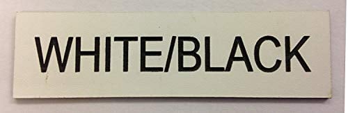 FSSS Ltd ENGRAVED FA NUMBER PLATE NAME DATE FOR PUSH ALONG CAR RIDE ON TOY GIFT TRUCK (WHITE)