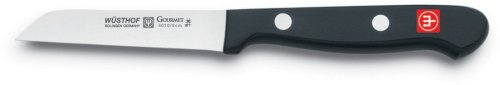 Wüsthof Gemüsemesser, Gourmet (4010-7/08), 8 cm Klingenlänge, Edelstahl, rostfrei, für Spülmaschine, kleines, scharfes Kochmesser