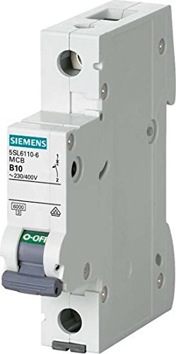Siemens 5sl6 – Auto MAGNETOTERMICO 230/400 V 6 kA 1 polig B 63 A