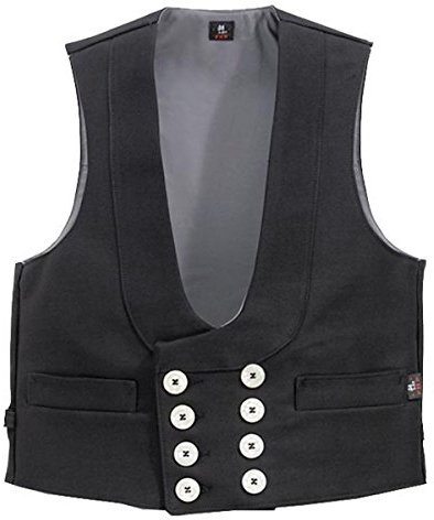 FHB Zunftweste Detlef, größe 50, schwarz, 70016-20-50