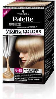 Testa Nera Palette trattamento colorante mixing color n8-15 Biondo Cristallo